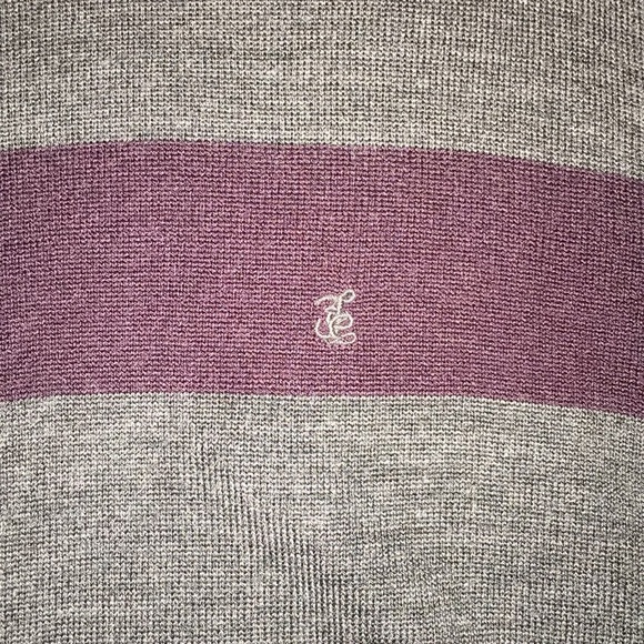 French Connection Men’s Striped Sweater Size M - Picture 2 of 3